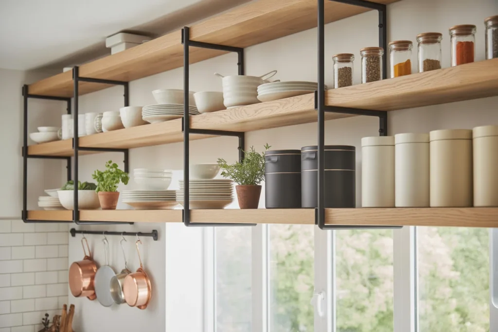 Open Shelving Functional And Stylish Storage