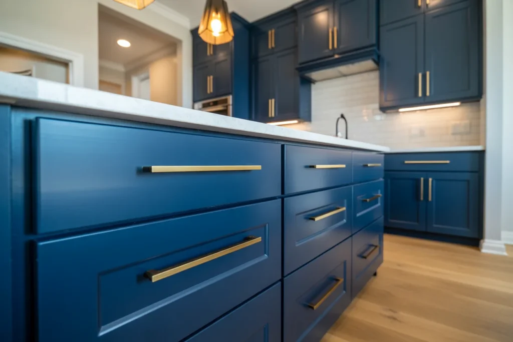 Bold Cabinet Colors for Statement Kitchen Style