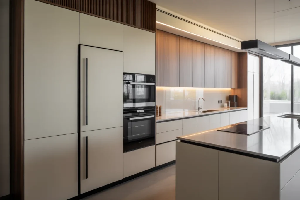 Hidden Appliances Seamless Modern Kitchen Look