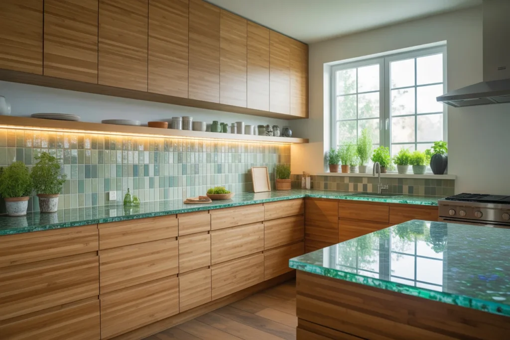 Sustainable Materials Eco Friendly Kitchen Ideas