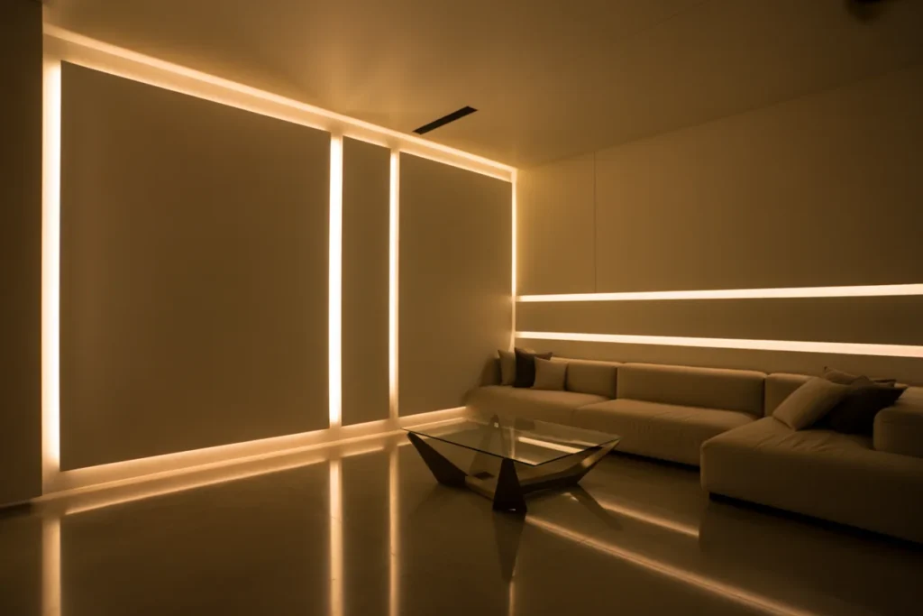 LED Wall Lighting Modern Ambient Style Glow