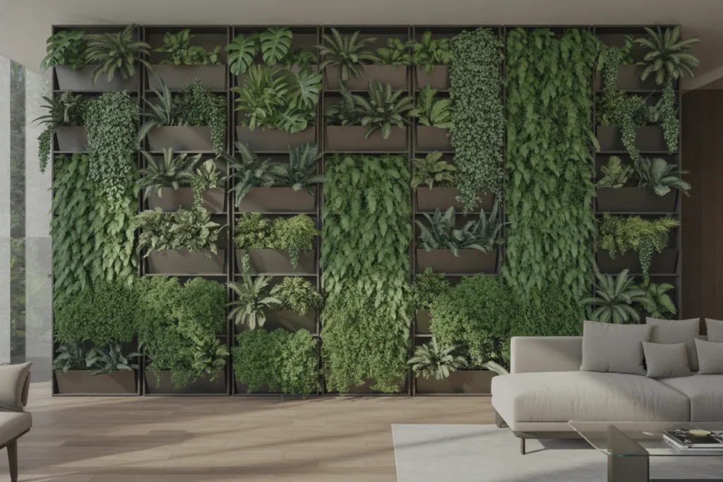 Plant Wall Decor Fresh Natural Living Space