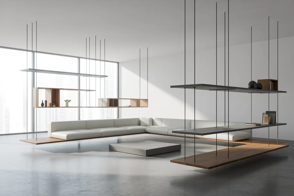 Floating Furniture Open Airy Layout