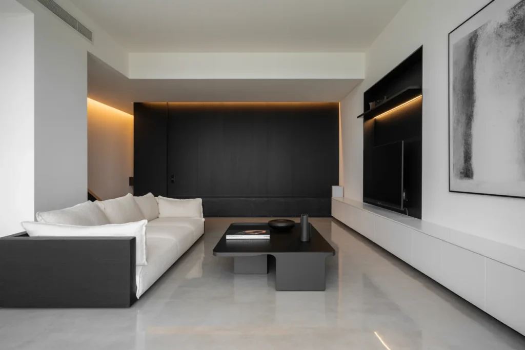 Black Accent Decor Modern Contrast Style