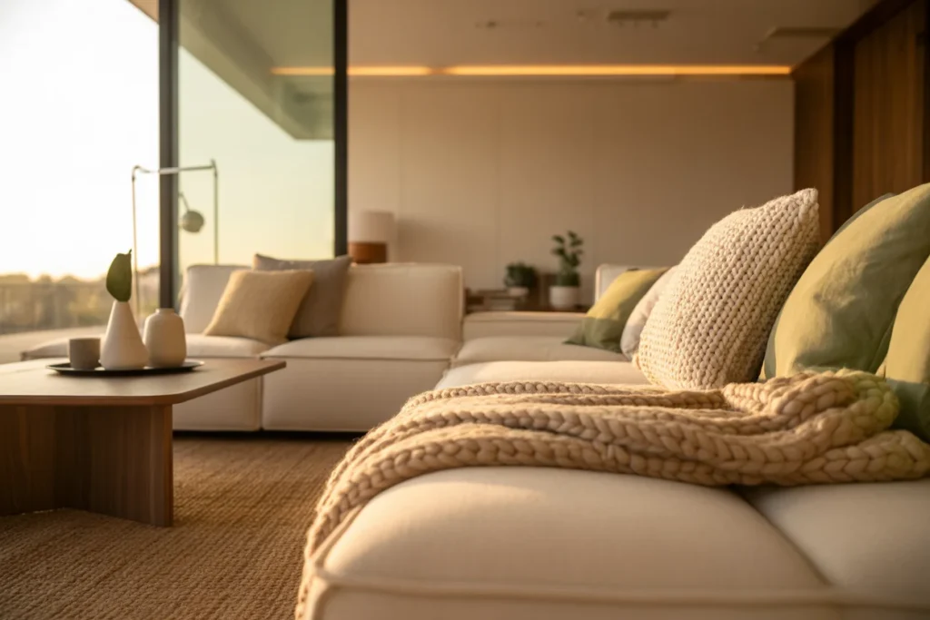 Soft Textures Cozy Minimal Interior Style
