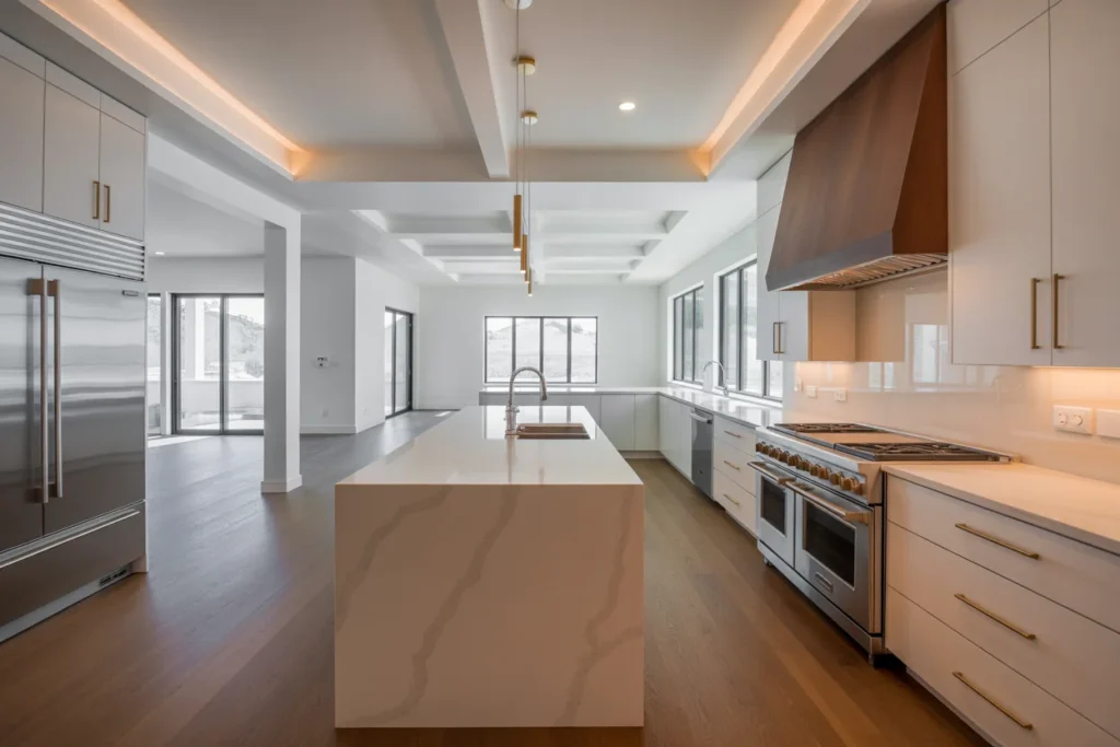 Open Concept Kitchens Social Living Space