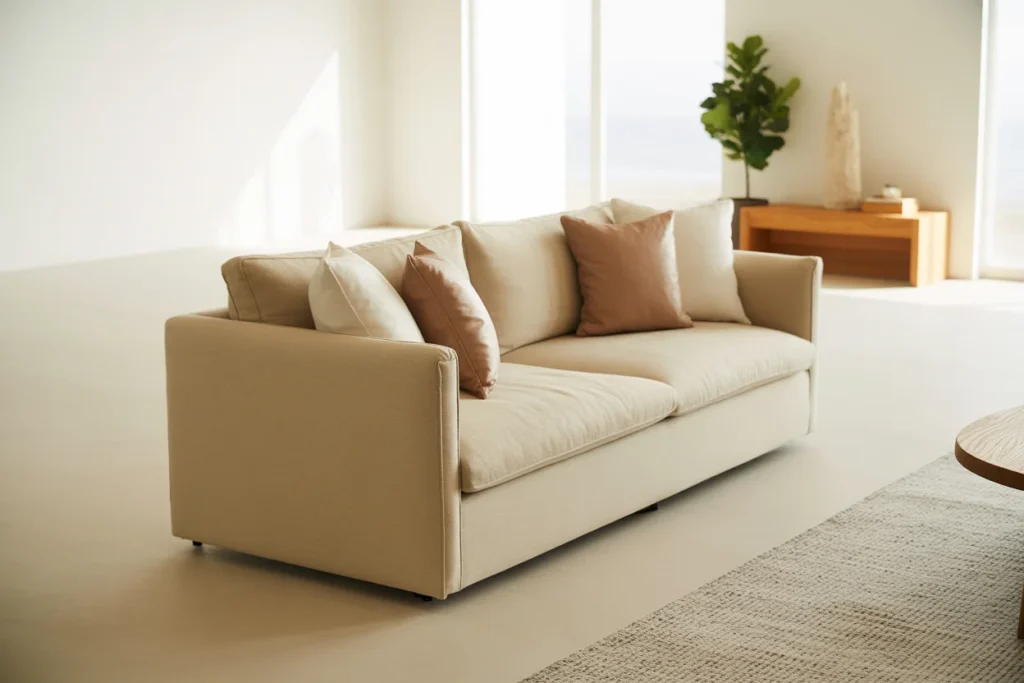 Minimalist Sofa Simple Cozy Seating Area