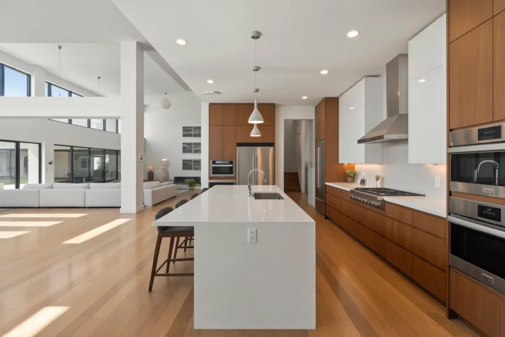 Open Concept Kitchens Spacious Living Style