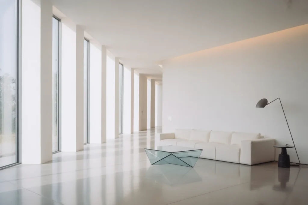 White Space Design Bright Open Room Style