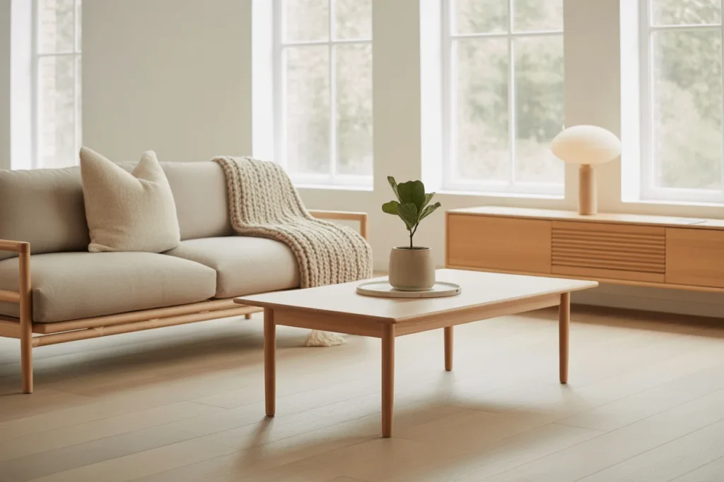 Scandinavian Decor Minimal Living Style