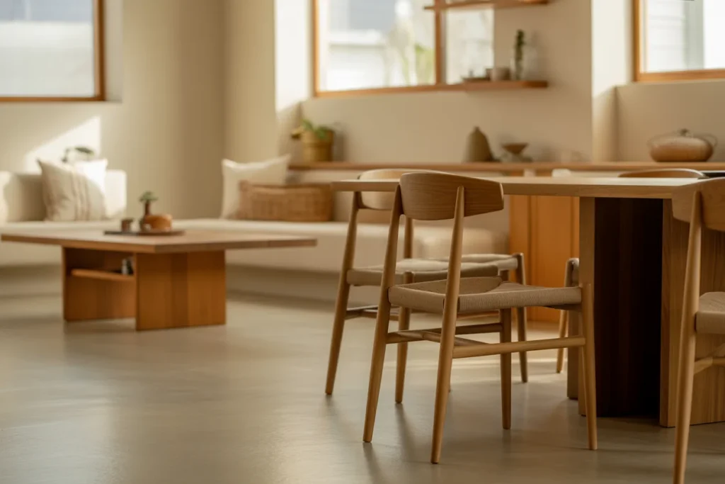 Wooden Furniture Warm Natural Home Look