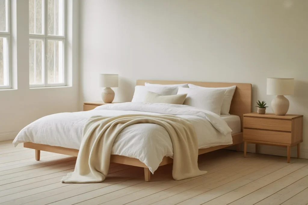Scandinavian Bedroom Cozy Modern Style