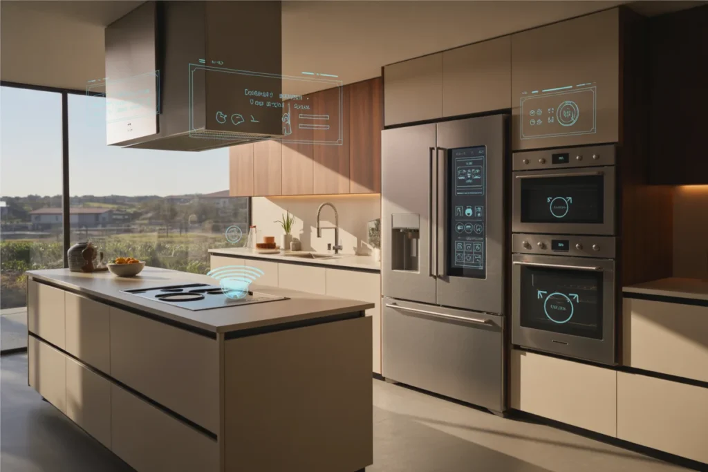 Smart AI Powered Kitchen Fully Automated Design