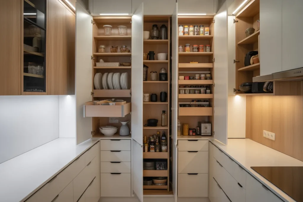 Smart Storage Kitchens Space Saving Solutions