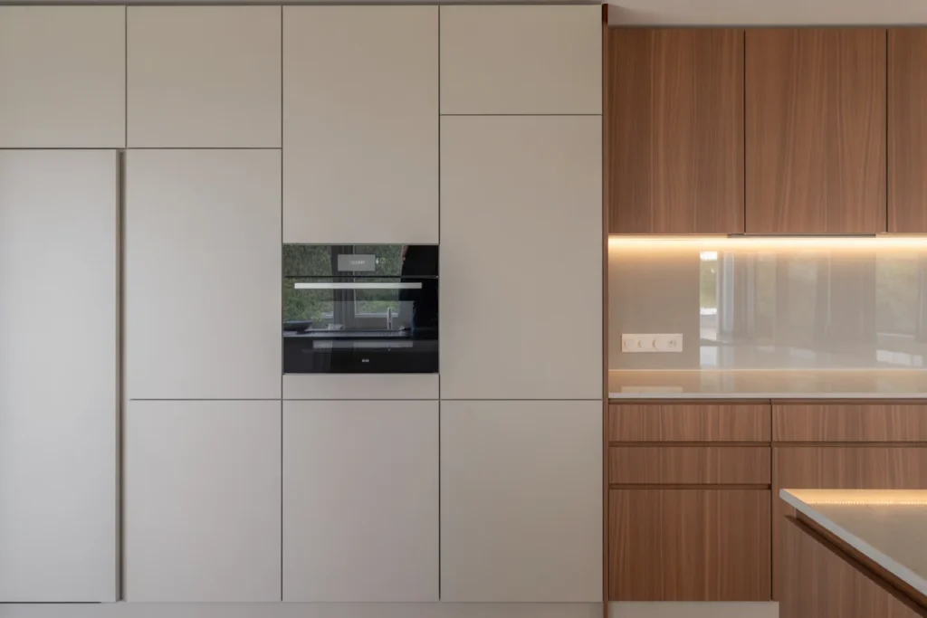 Invisible Kitchen Appliances Seamless Look