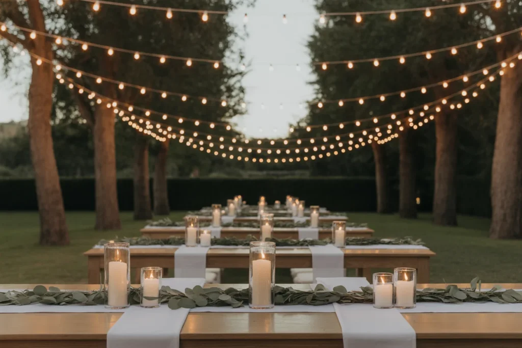 Outdoor Minimal Engagement Garden Decor