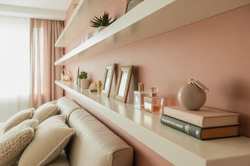 Floating Shelves Stylish Bedroom Displays