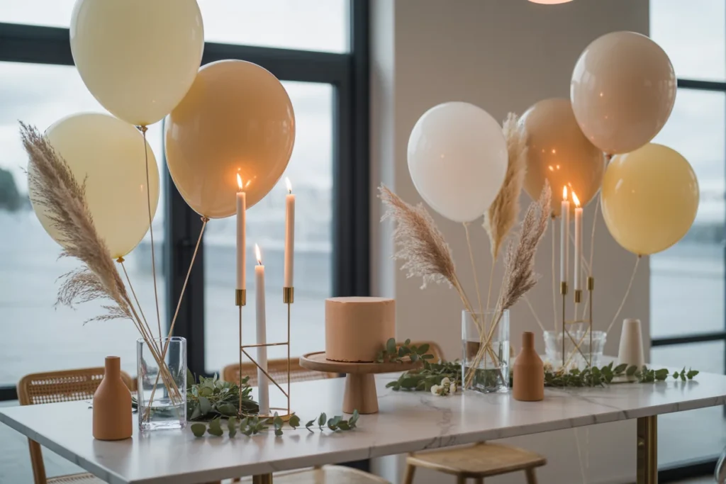 Elegant Neutral Theme Timeless Party Style