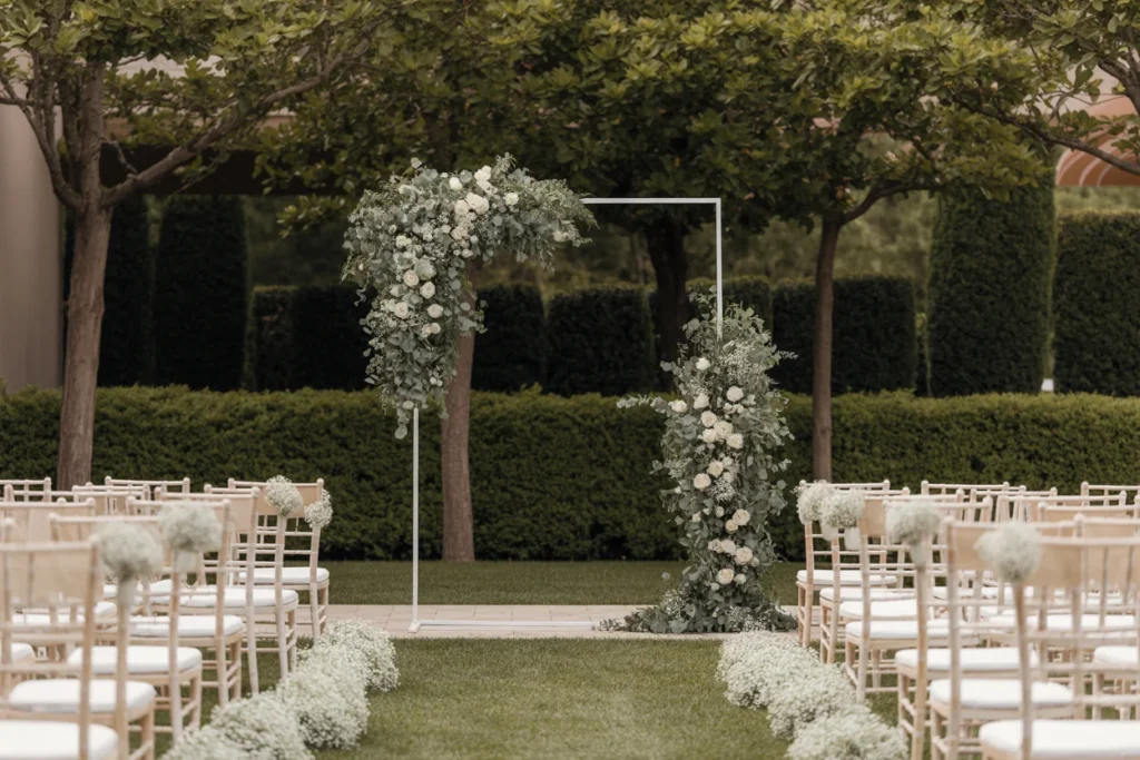 Minimalist Wedding Decoration Classy Look