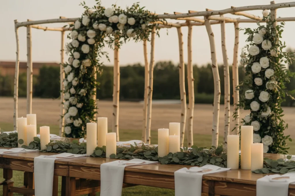 Wooden Decor Rustic Modern Wedding Charm