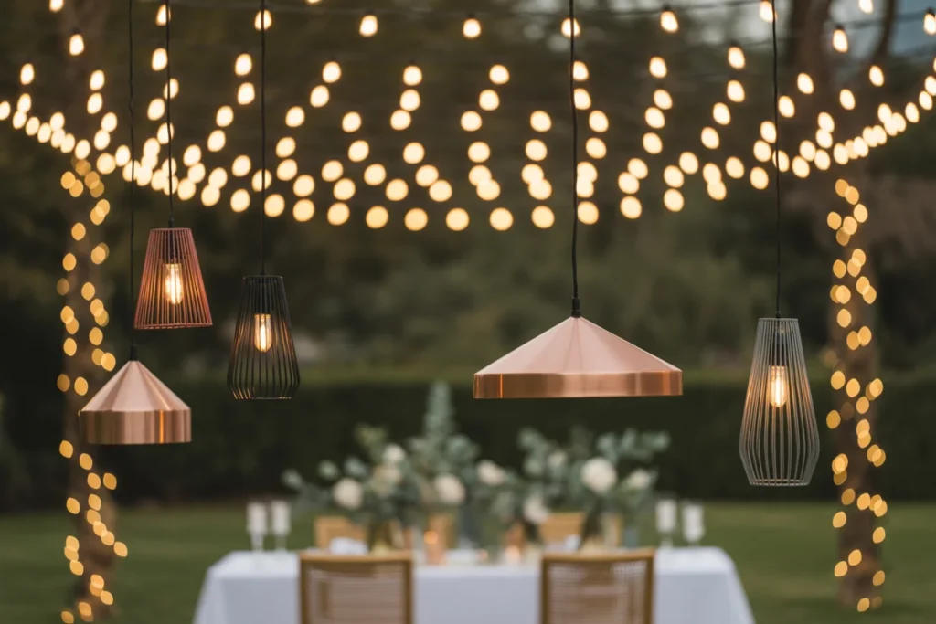 Hanging Lights Decor Cozy Romantic Mood