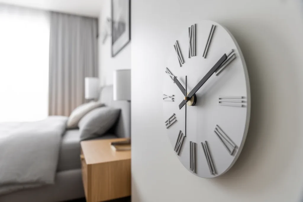 Wall Clock Decor Functional Stylish Element
