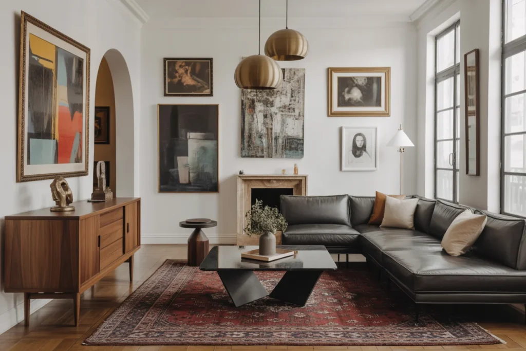 Vintage And Modern Mix Eclectic Home Style