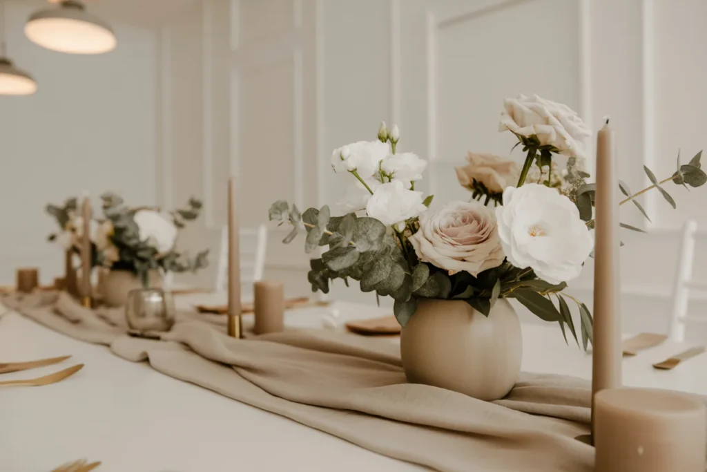 Beige And White Decor Timeless Chic Theme