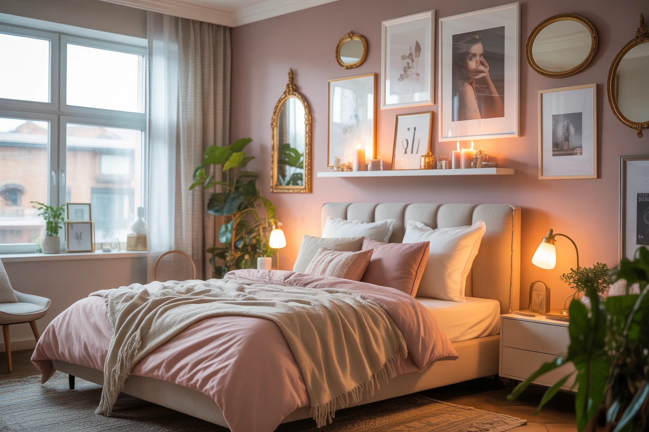 19 Wall Decor Ideas for Women Bedroom Elegance
